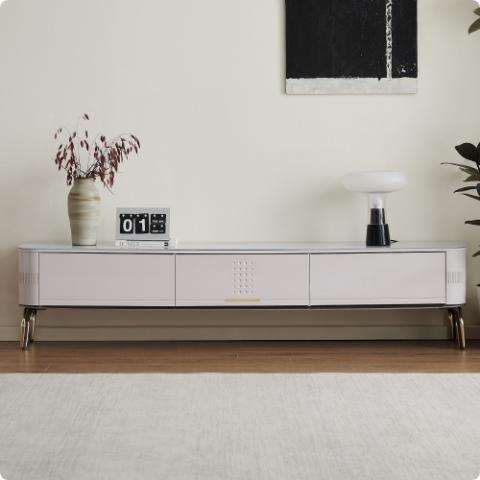 MUNA家居 537-1型6.6尺玻璃電視櫃 199X38X45cm現金收購