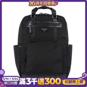 TWELVElittle COURAGE 美國超輕量潮流率性後揹包 筆電包(極簡黑)現金收購